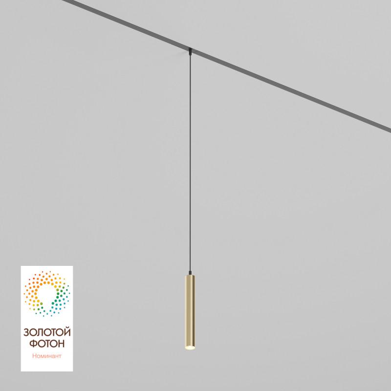 светильник smart hang 9вт 2700к-6000к dim подвесной матов. зол. с черн. denkirs 695585 от BTSprom.by