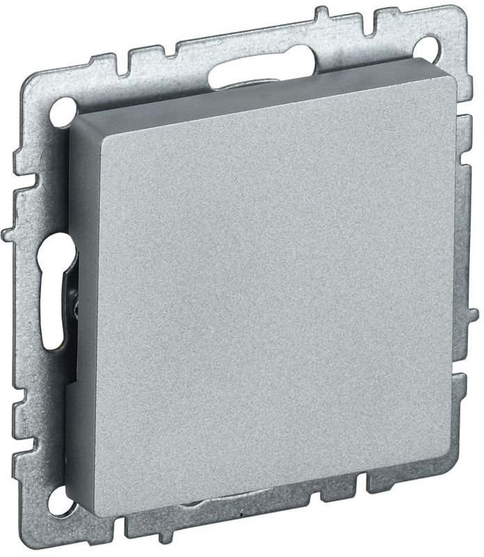 заглушка c суппортом brite мз10-бра механизм алюм. iek br-pl10-k47 от BTSprom.by