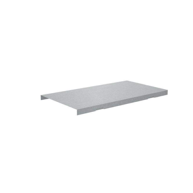 Крышка для отвода T-образ. вертикал. вниз 200х80 "ПЛЮС" KTDVplus80-200 INOX304 КМ PL6257 от BTSprom.by