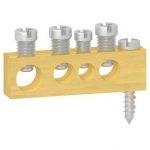  Колодка клеммная неизол. крепление винт М41х16+2х10+1х6 Италия SchE MIP99037 фото в каталоге от BTSprom.by