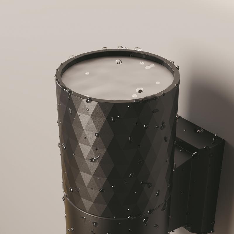  Светильник Bowery 1х50Вт GU10 IP54 бра настен. Maytoni O583WL-01B фото в каталоге от BTSprom.by