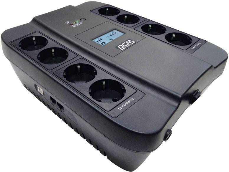 источник бесперебойного питания spider spd-900u lcd 540вт 900в.а черн. powercom 1168465 от BTSprom.by