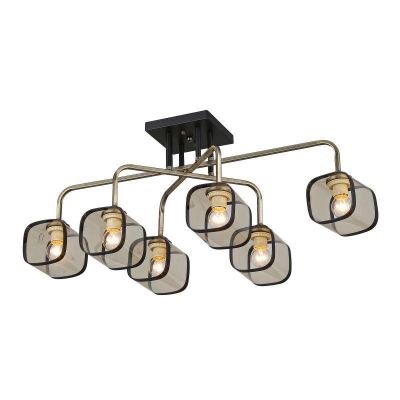 люстра maribel 9083-306 6хe27 40вт модерн rivoli б0052682 от BTSprom.by