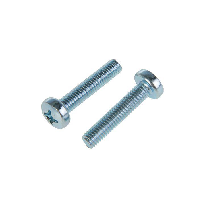  Винт с полукруглой головкой М6х30 DIN 7985 оцинк. (уп.50шт) Tech-Krep/Zitar 105227 фото в каталоге от BTSprom.by