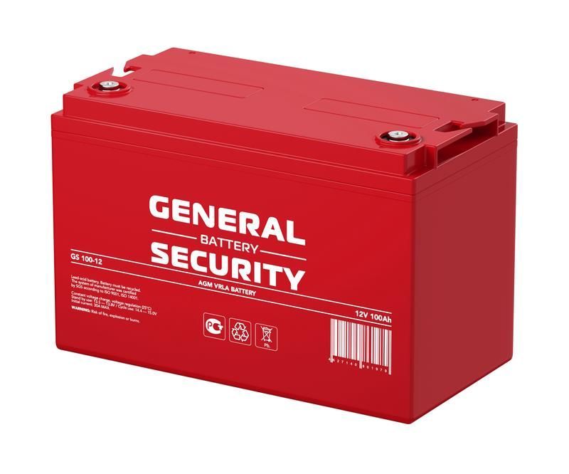 аккумулятор 12в 100а.ч general security gs100-12 от BTSprom.by