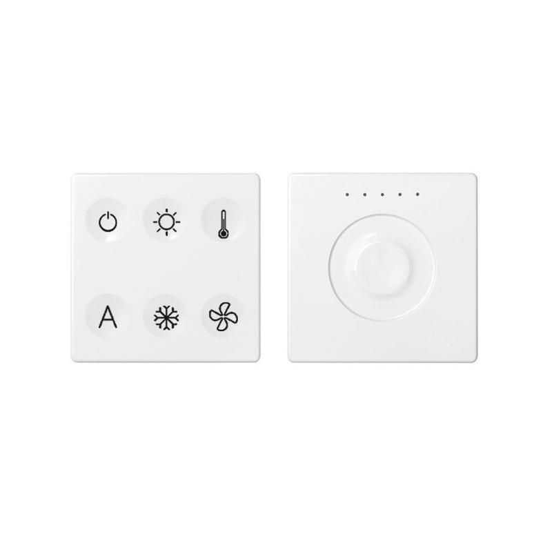 комплект выключателя 6-кл. сенсорн. + регулятор т1 knx; rj12 бел. simon82 sense 8400673-030 от BTSprom.by