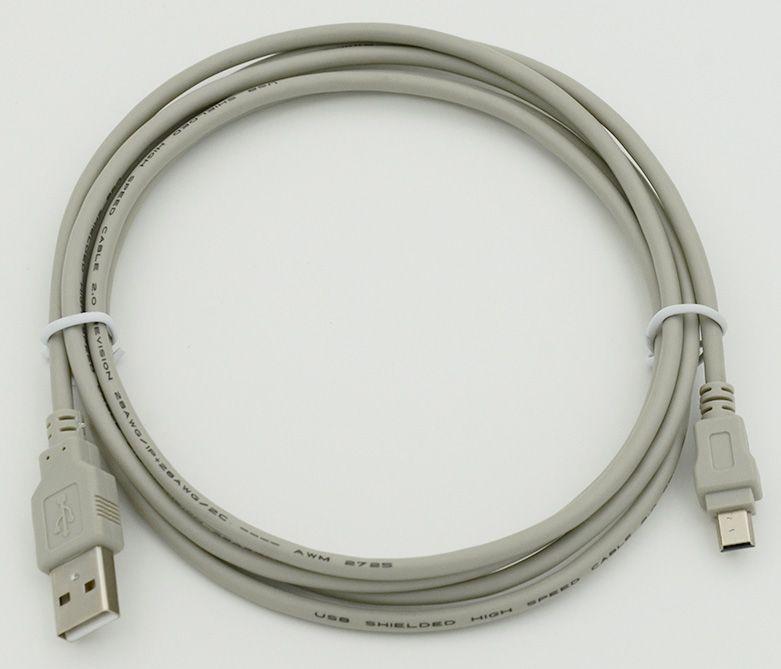 кабель usb a(m) mini usb b (m) 1.8м сер. 30157 от BTSprom.by