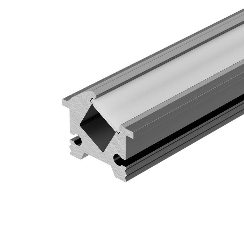 профиль sl-bevel-h12-f13-2000 anod iron grey l2000 алюм. arlight 045329 от BTSprom.by