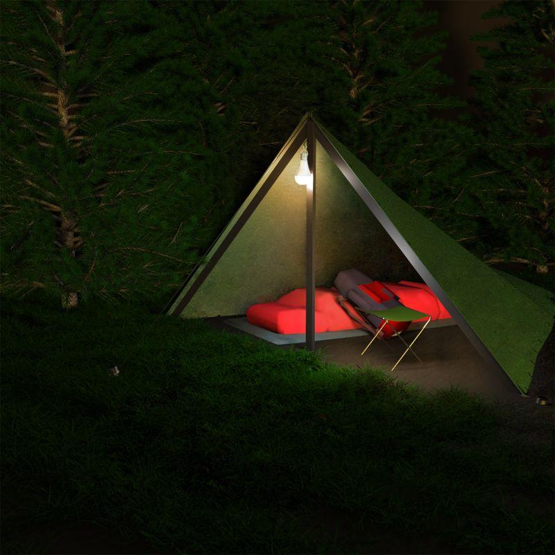 Лампа светодиодная Black 10Вт A60 грушевидная 3000К тепл. бел. E27 640лм аккум. Li-Ion GAUSS 102402100 фото в каталоге от BTSprom.by