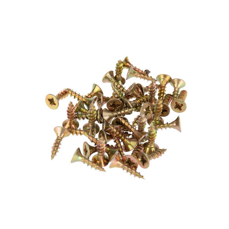  Саморез универсальный 4х16 желт. цинк (уп.1000шт) Kranz 1111-0416-2 фото в каталоге от BTSprom.by