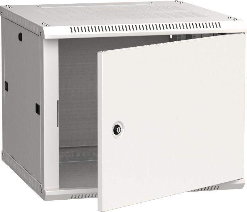 шкаф 19дюйм linea w 9u 600х600мм настен. метал. дверь ral7035 itk lwr3-09u66-mf от BTSprom.by