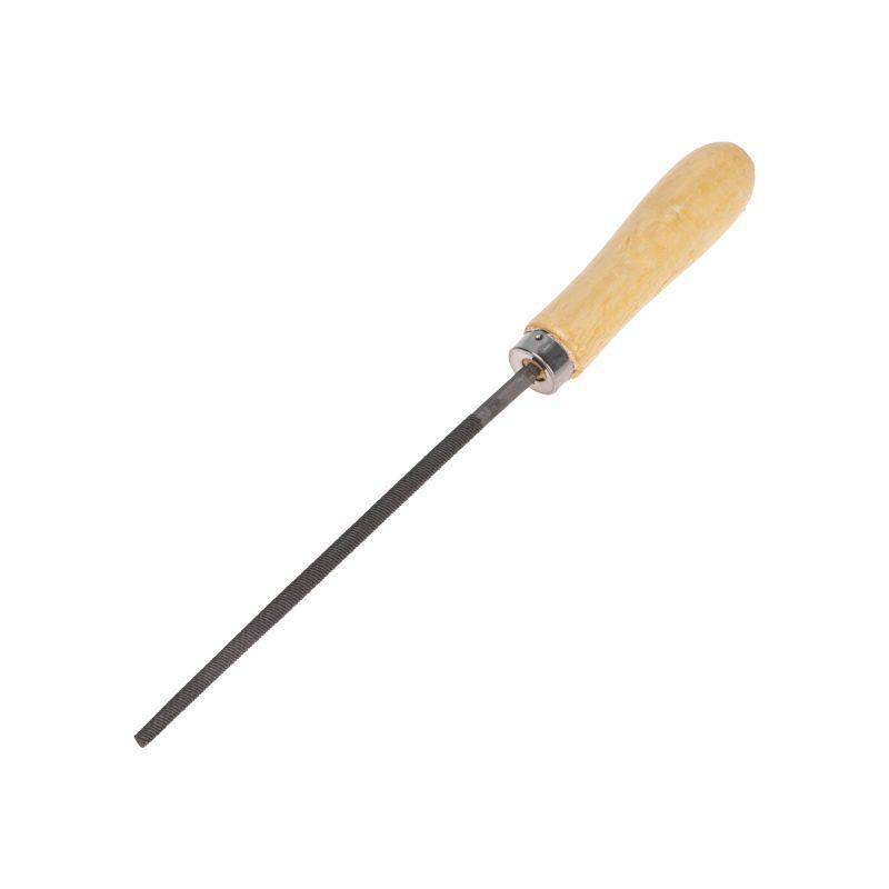 напильник круглый 150мм деревянная ручка kranz kr-12-4123 от BTSprom.by