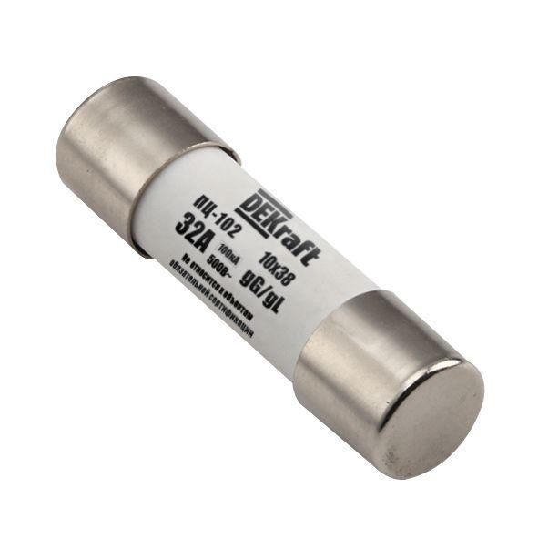 предохранитель пц-102 6а 10х38 dekraft 21362dek от BTSprom.by