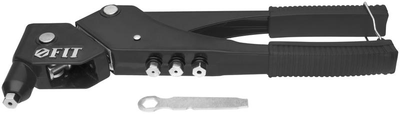  Заклепочник с поворотным механизмом 0-360 гр. литой корпус Профи 24-48мм (280мм) FIT 32035 фото в каталоге от BTSprom.by