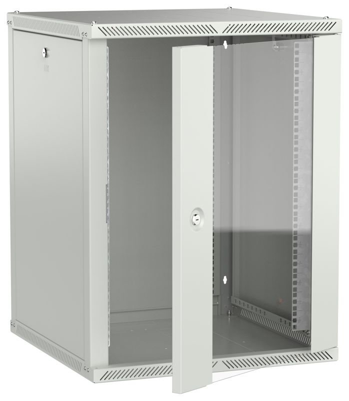 шкаф linea w 15u 600х600мм дверь стекл. сер. 2.0 itk lwr3-15u66-gf-2 от BTSprom.by