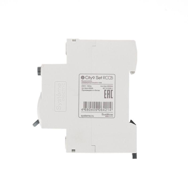  Выключатель дифференциального тока City9 Set 2п 63А 300мА A-S 230В SE C9R87263 фото в каталоге от BTSprom.by