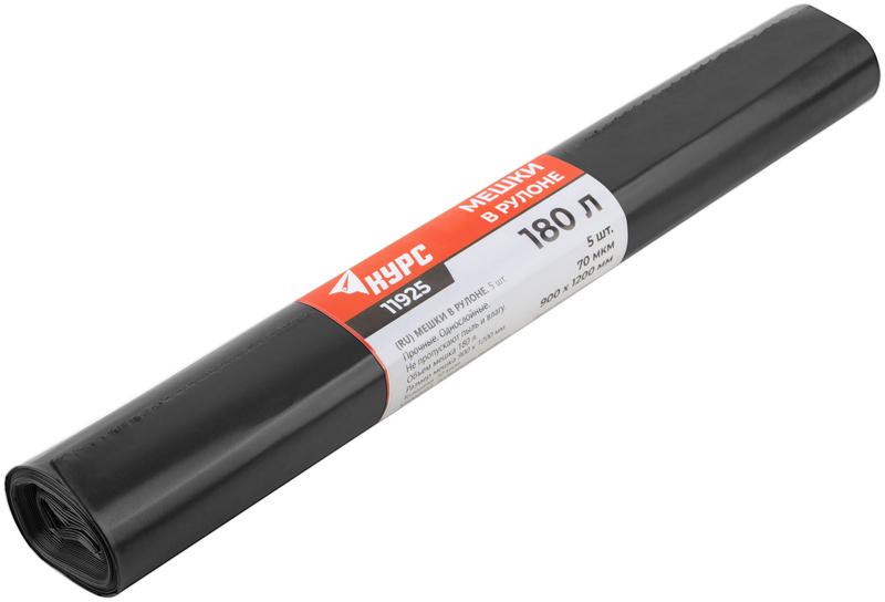  Мешок для строительного мусора ПВД прочные 180л 900х1200мм толщина 70мкм (уп.5шт) КУРС 11925 фото в каталоге от BTSprom.by