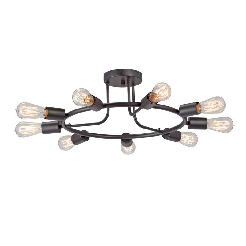 люстра 9xe27 макс. 40вт vitaluce v3797-1/9pl от BTSprom.by