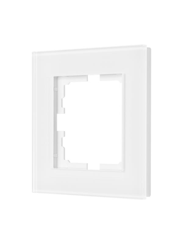 рамка 1-местн. гориз. vesna стекло бел. lezard 742-5480-146 от BTSprom.by