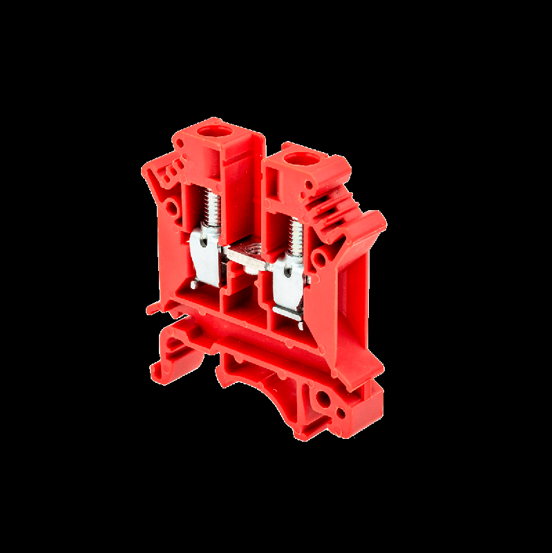 клемма винтовая проходная 6кв.мм mtu-6rd красн. овен 54697 от BTSprom.by