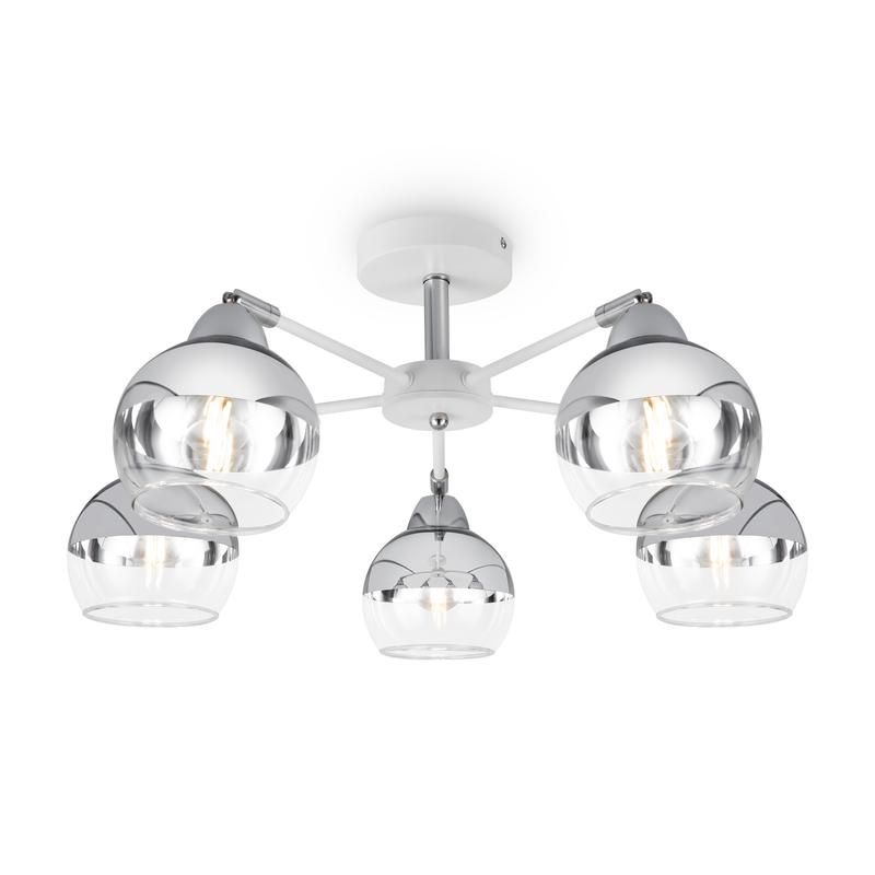 светильник jasper 60вт e27х5 ip20 подвесной freya fr5225pl-05w от BTSprom.by