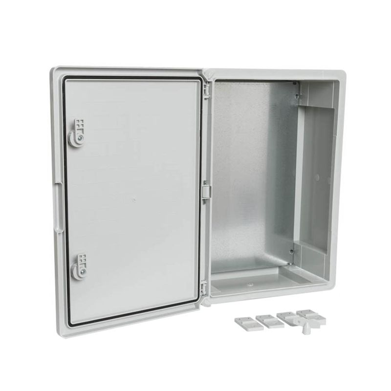 корпус пластиковый с монтажной панелью щмп ip65 сер. дверь 500х350х190 промрукав pr08.26483 от BTSprom.by