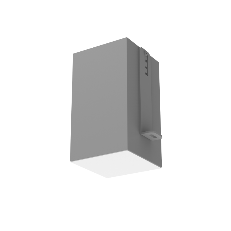 светильник светодиодный dl-grill cri90 для потолка грильято 100х100мм 15вт 4000к 90х90х160мм встраив. ral7045 сер. муар диммер dali varton v1-r0-71808-10d01-4001540 от BTSprom.by