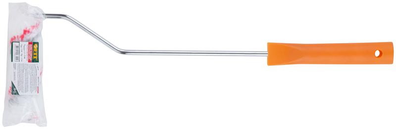  Валик полиакрил. "мини" профи с сер. и крас. полос. д. 15/35мм ворс 10мм дл. ручки 400мм 100мм бел. FIT 02671 фото в каталоге от BTSprom.by