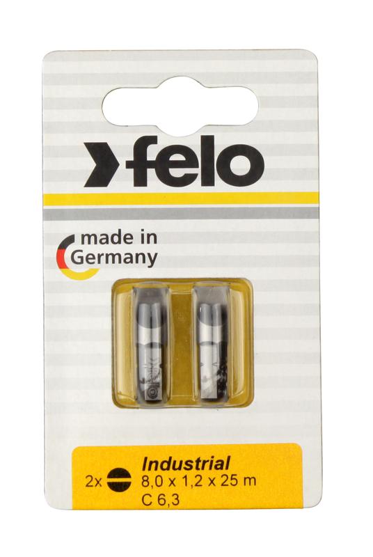 бита шлицевая плоская industrial 8х1.2х25 (блист.2шт) felo 02080036 от BTSprom.by бита шлицевая плоская industrial 8х1.2х25 (блист.2шт) felo 02080036 от BTSprom.by