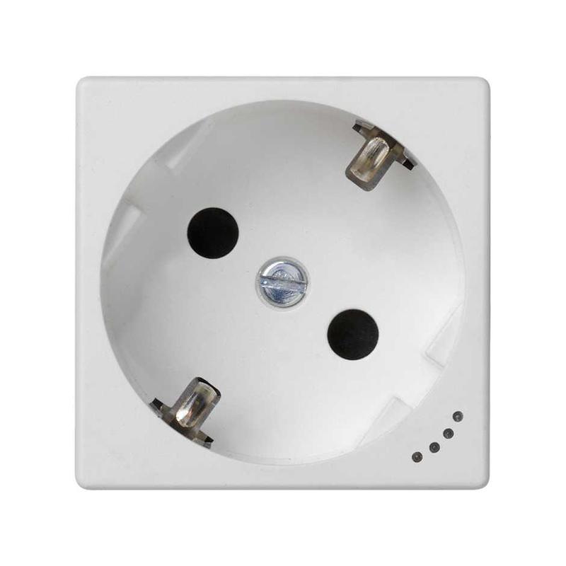 розетка 1-м сп simon connect 45х45 механизм бел. simon kl01-9 от BTSprom.by