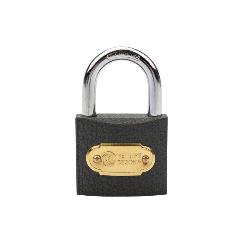  Замок навесной "Чугун" 40мм ЧЕТЫРЕ СЕЗОНА 79-0004 фото в каталоге от BTSprom.by