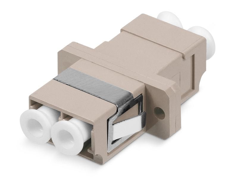 соединитель проходной dlc-dlc-mm lc-lc duplex mm (sc adapter simplex dimension) пластик. cabeus 7133c от BTSprom.by