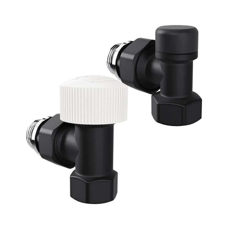  Набор термостатический угловой Design 1/2дюйм М30х1.5 черн. Royal Thermo НС-1640381 фото в каталоге от BTSprom.by