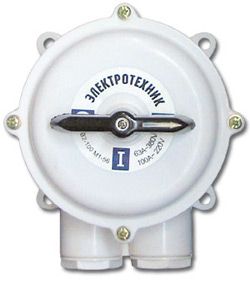 выключатель пакетный пв2-100а в пл. корп. ip56 электротехник et001717 от BTSprom.by