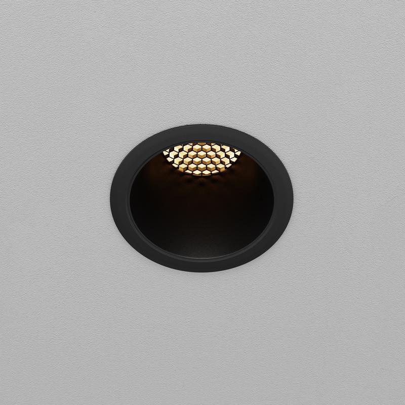  Светильник Dip 2700К 10Вт 50град. встраив. Maytoni DL116-10W-2.7K-B фото в каталоге от BTSprom.by