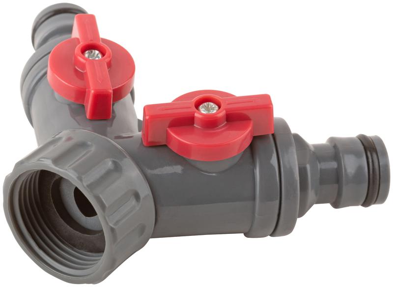  Распределитель 2-х канальный. внутренняя резьба основания 3/4дюйм КУРС 76427 фото в каталоге от BTSprom.by