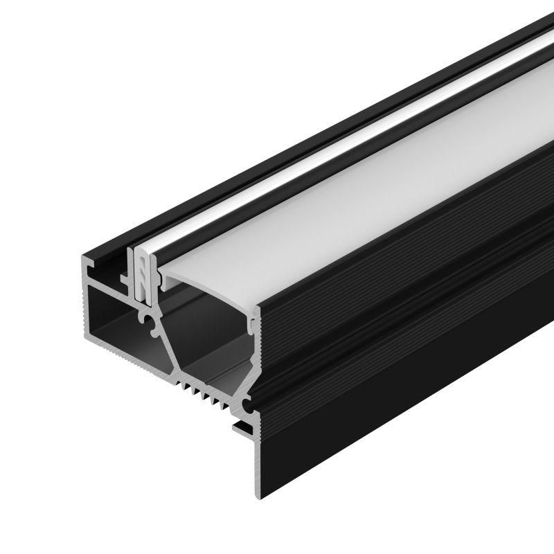 профиль stretch-20-wall-d-side-2000 black l2000 алюм. arlight 042947 от BTSprom.by
