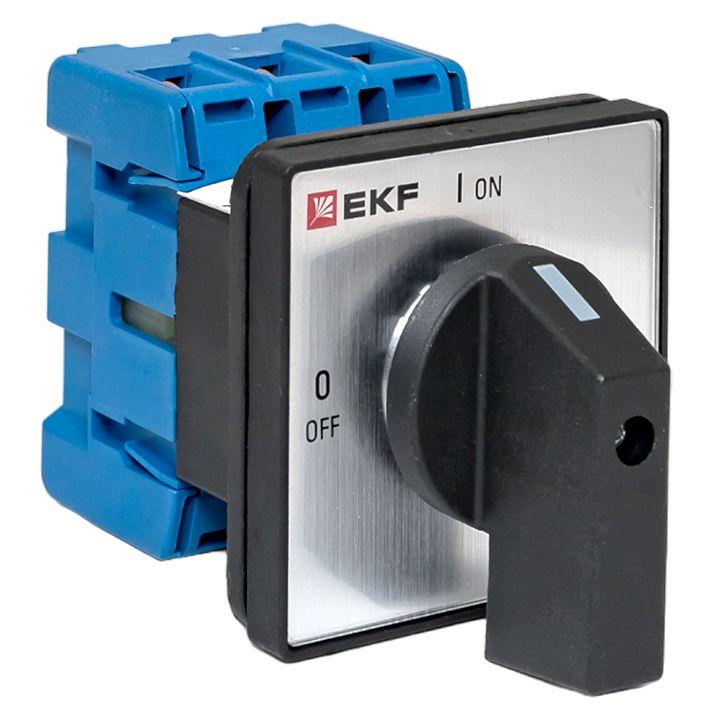 переключатель кулачковый пк-2-13 3п 63а "вкл-выкл" ekf pk-2-13-63 от BTSprom.by