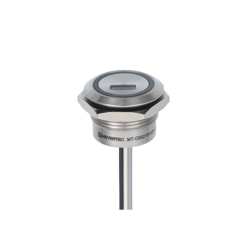 переключатель оптический с подсветкой красн. 19мм no с фиксацией npn 24в dc ip68 mt-os921910znnr овен 157402 от BTSprom.by