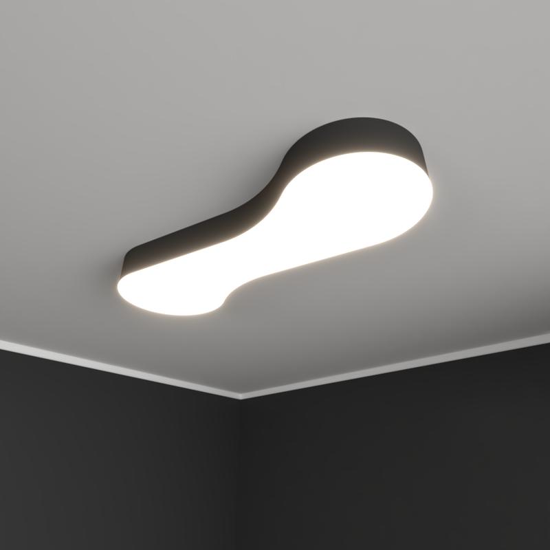 светильник светодиодный rve-lbх-cloud-1032-n 45вт 4000к 1032х346х100мм облако накладной бел. rvelektro rve00002316 от BTSprom.by