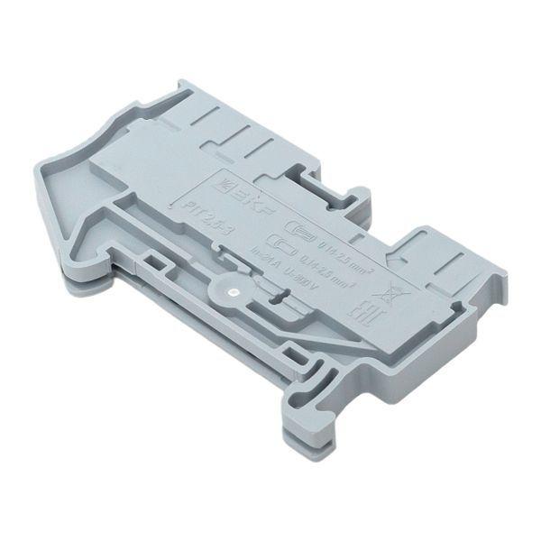  Колодка клеммная пружинная 2.5 Push-in 3 вывода сер. EKF PIT-2.5-3 фото в каталоге от BTSprom.by