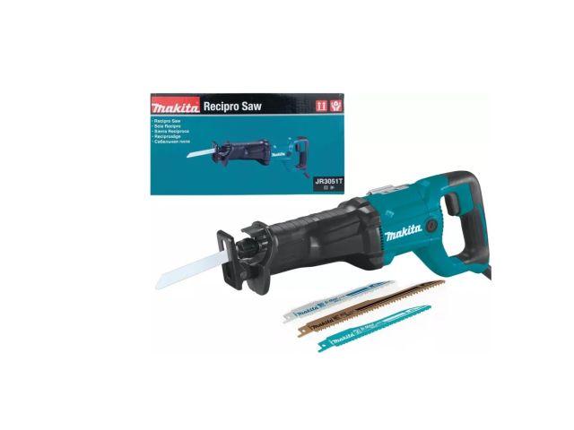 сабельная пила makita jr 3051 t в кор. (1200 вт, дерево до 255 мм, металл до 130 мм) jr3051t от BTSprom.by