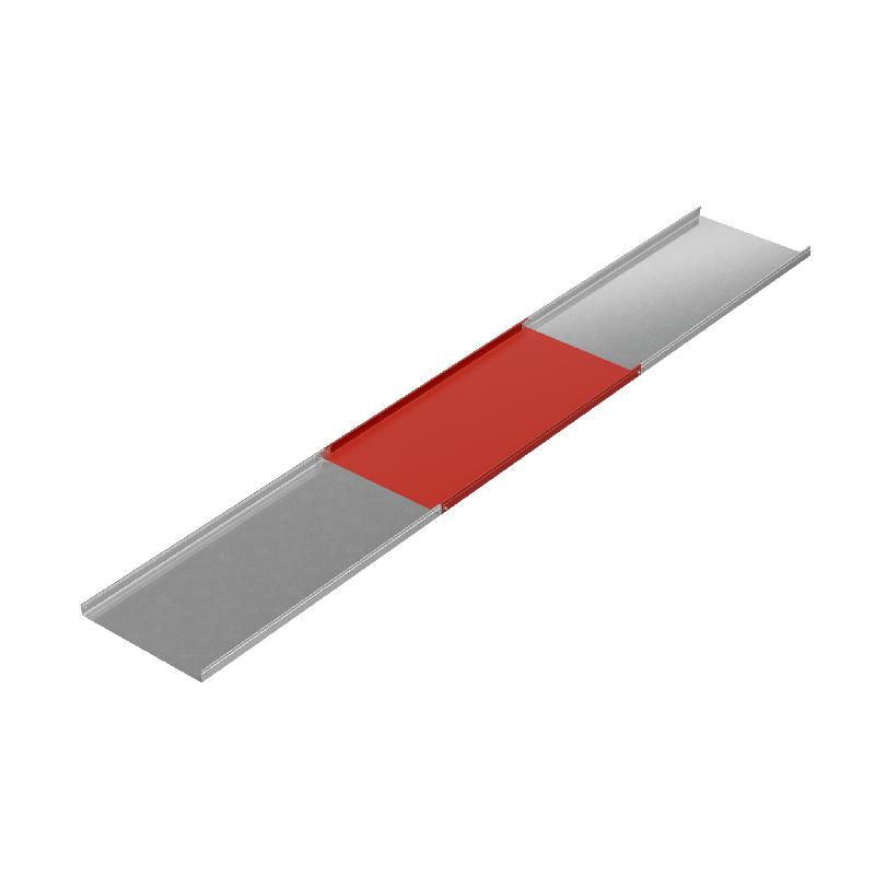 Лоток листовой неперфорированный 600х50 L2500 1.5мм "Стандарт ПЛЮС" LNEplus50-600-1.5-2500 INOX304 КМ PL12624 фото в каталоге от BTSprom.by