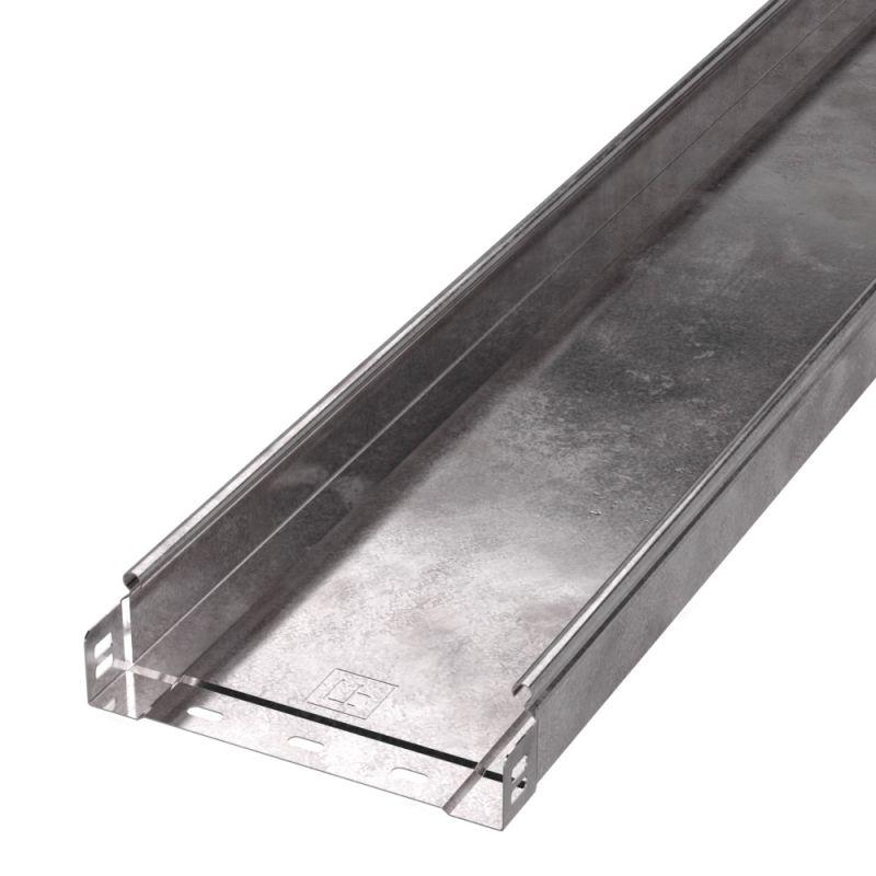 Лоток листовой неперфорированный 200х50 L3000 сталь 0.8мм Стандарт Промрукав PR16.0052 от BTSprom.by