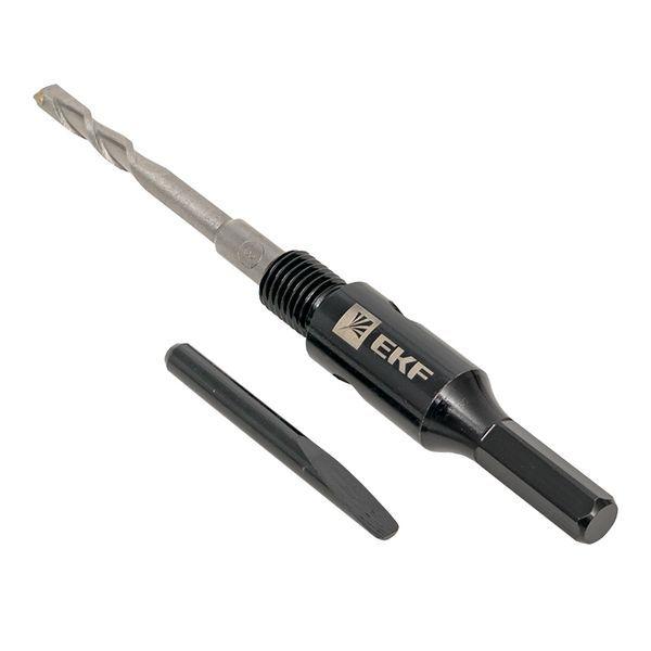 адаптер hex m16 с центровочным сверлом expert ekf ad-hex от BTSprom.by