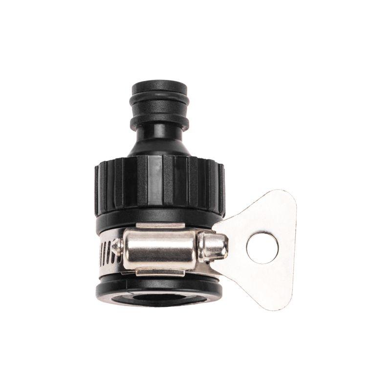  Адаптер пластмассовый 3/4дюйм с внешним хомутом ЧЕТЫРЕ СЕЗОНА 62-0280 фото в каталоге от BTSprom.by