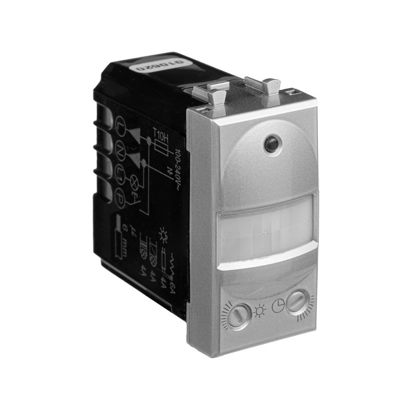  Датчик движения модульный 1мод. Avanti "Закаленная сталь" DKC 4404141 фото в каталоге от BTSprom.by