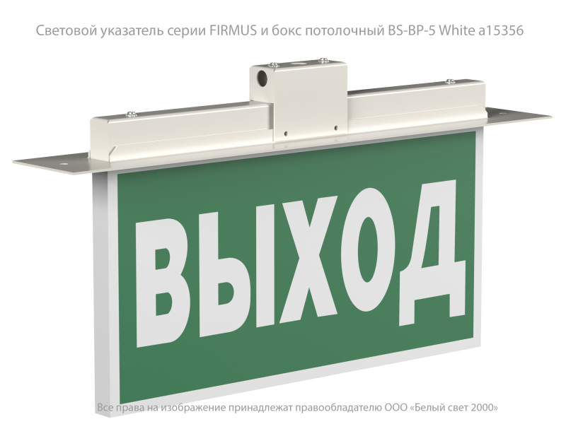  Бокс потолочный BS-BP-5 White Белый свет a15356 фото в каталоге от BTSprom.by