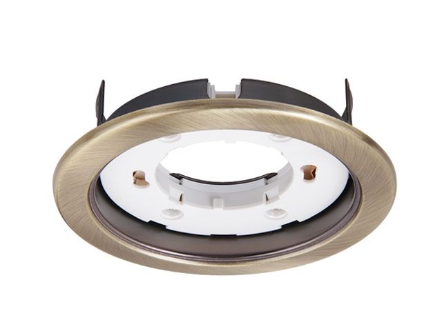 светильник светодиодный встраиваемый 6-15 вт pgx53 ip20 230в (мат. бронза) jazzway (106*39мм) 1016881 от BTSprom.by