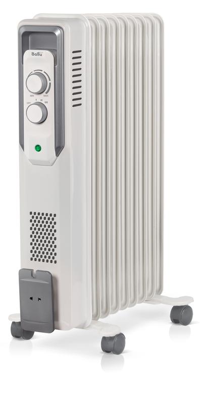 радиатор масляный 9 секц. 2000вт cube boh/cb-09w 2000 ballu нс-1133490 от BTSprom.by